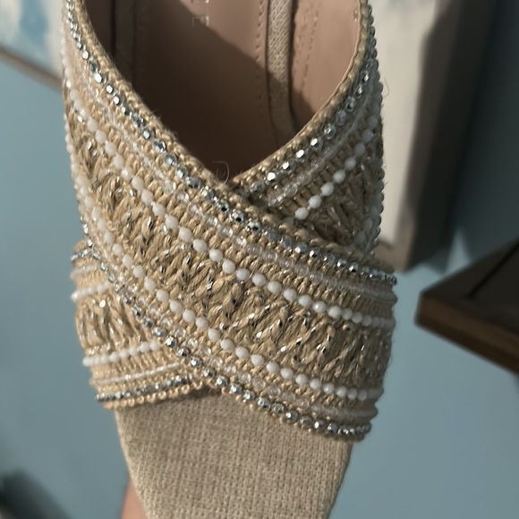 Nude Sparkly Wedges! - Picture 5 of 5